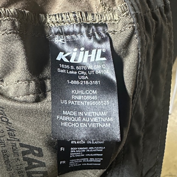 Men's Kuhl Hiking Pants - Picture 8 of 10